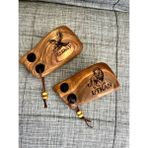 Dağdan Store Kişiye Özel Kuksa Bardak - Ahşap Rengi - 200 ml
