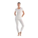 Dagi 504Kt Kadın Termal Tek Alt, Örme, Ekru, 2XL