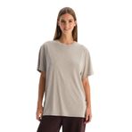 Dagi Bisiklet Yaka Modal Karışımlı Spor T-Shirt, S, 26SW11507BB, Taş, Kadın