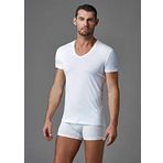 Dagi D5030 Compact V Yaka T-Shirt Erkek Iç Çamaşırı Ve Iç Giyim, Beyaz (Beyaz 001), M (Üretici Ölçüsü: M)