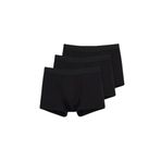 Dagi D5210 Siyah 3'lü Compact Düz Erkek Boxer