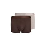 Dagi Desenli Micro Modal Boxer, 2XL, 4210 Desenli Micro Modal, Gri-Kahve, erkek