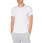 Dagi Erkek D5120 Compact O Yaka T-Shirt, Pamuklu, Örme, Beyaz, M