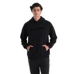 Dagi Erkek Erkek İçi Şardonlu Kapişonlu Sweatshirt, Pamuklu, Örme, Siyah, S