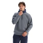 Dagi Erkek Erkek Kapişonlu İçi Şardonlu Sweatshirt, Pamuklu, Örme, Indigo, M
