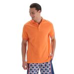 Dagi Erkek Pike Polo Yaka Tişört, Pamuklu, Örme, Somon, M