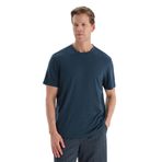 Dagi Erkek Relax Fit Kısa Kollu Tişört, Örme, Indigo, M