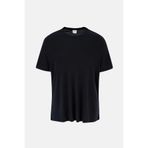Dagi Erkek Relax Fit Kısa Kollu Tişört, Örme, Siyah, 2XL