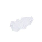 Dagi K017Y0030 Beyaz 3'lü Penye Kız Çocuk Slip Külot