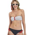 Dagi Kadın 20206Mm İnce Kenar Bikini Alt, Örme, Siyah, 34