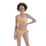 Dagi Kadın 4 cm Bikini Alt, Örme, Sarı, 42