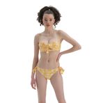 Dagi Kadın 4 cm Bikini Alt, Örme, Sarı, 44