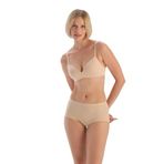 Dagi Kadın 5141Kc Dikişsiz Külot, Örme, Ten, XL