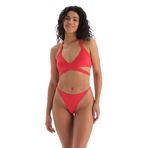 Dagi Kadın Boyundan Bağlı Bikini Üst, Örme, Kırmızı, 40