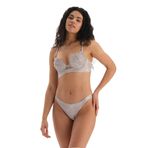 Dagi Kadın Double Bikini Üst, Örme, Bej, 42