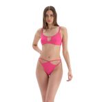 Dagi Kadın İp Det. Brazilian Bikini Alt, Örme, Fuşya, 38