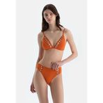 Dagi Kadın Normal Bel Bikini Alt, Örme, Kiremit, 40
