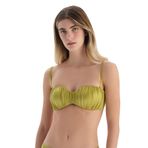 Dagi Kadın Straplez Bikini Üst, Örme, Fıstık Yeşili, 40