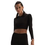 Dagi Kadın T-Shirt, Örme, Siyah, L