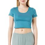 Dagi Kadın T-Shirt, Örme, Yeşil, L