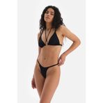 Dagi Kadın Üçgen Kaplı Bikini Üst, Örme, Siyah, 40
