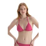 Dagi Kadın Üçgen Küçük Bikini Üst, Örme, Fuşya, 36