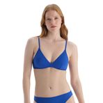 Dagi Kadın Üçgen Küçük Bikini Üst, Örme, Sax Mavisi, 38