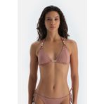 Dagi Kahverengi Üçgen Küçük Bikini Üst