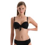 Dagi Kaplı Bikini Üst, 40, 24SW82106ST, Siyah, Kadın