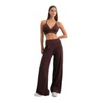 Dagi Koyu Kahve Bol Paça Pile Detaylı Spor Pantolon, M, 26SW15496BB, Koyu Kahve, Kadın