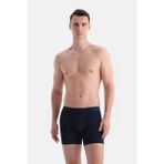 Dagi Lacivert Düz Micro Modal Boxer