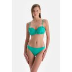 Dagi Mint Yeşili Straplez Kaplı Bikini Üst - 42 - Mint - Yeşil