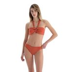 Dagi Normal Bel Bikini Alt, Örme, Kahverengi, 36