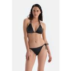 Dagi Siyah Spagetti Bikini Alt