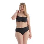 Dagi Yüksek Bel Bikini Altı, 38, 25SW81206BA, Siyah, Kadın