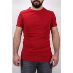 Dagoster 4604 Kırmızı Bisiklet Yaka Erkek Tshirt