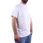 Dagoster Dmg23-211520 Beyaz Günlük Bisiklet Yaka Erkek Tişört