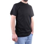 Dagoster DMG23-211520 Siyah Günlük Bisiklet Yaka Erkek Tişört - 2XL