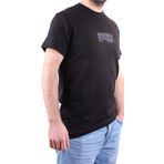 Dagoster Dmg23-211676 Siyah Günlük Bisiklet Yaka Erkek Tişört