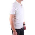 Dagoster Dmg23-511231 Ekru Günlük Polo Yaka Erkek Tişört