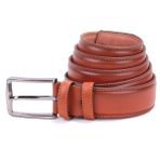 Dagoster DMK26-306DG Açık Taba Hakiki Deri Erkek Kemer