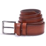 Dagoster DMK26-354 Taba Suni Deri Erkek Kemer
