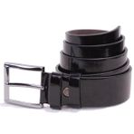 Dagoster DMK26-355 Siyah Rugan Suni Deri Erkek Kemer