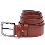 Dagoster DMK26-355 Taba Suni Deri Erkek Kemer