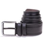 Dagoster DMK26-455 Siyah Suni Deri Erkek Kemer