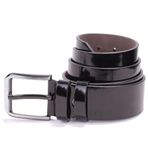Dagoster DMK26-456 Siyah Rugan 4.5 cm Suni Deri Erkek Kemer SİYAH RUGAN 135