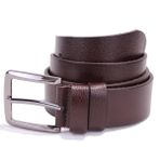 Dagoster DMK26-467DG Kahve Hakiki Deri Erkek Kemer