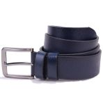 Dagoster DMK26-467DG Lacivert Hakiki Deri Erkek Kemer