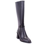 Dagoster DZA07-1032901 Siyah Kadın Topuklu Çizme