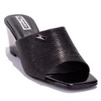 Dagoster DZA07-108524344 Siyah Kadın Dolgu Topuklu Ayakkabı